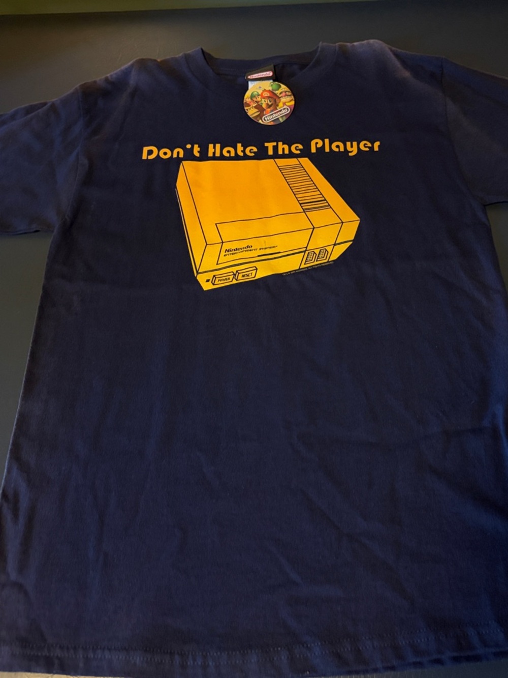 Nintendo - “Don’t Hate The Player” - 2005 Black Shirt - Youth XL (16-18)